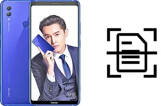 Digitalize documentos em um Huawei Honor Note 10