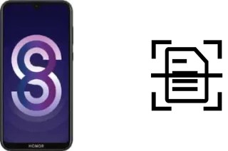 Digitalize documentos em um Huawei Honor Play 8