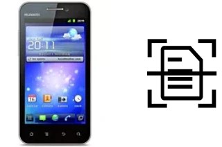 Digitalize documentos em um Huawei U8860 Honor