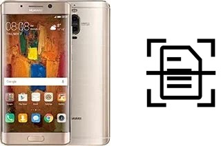 Digitalize documentos em um Huawei Mate 9 Pro