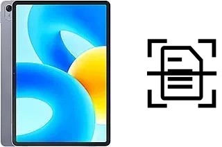 Digitalize documentos em um Huawei MatePad 11.5