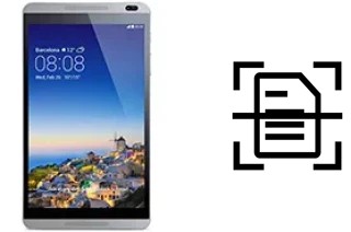 Digitalize documentos em um Huawei MediaPad M1