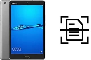 Digitalize documentos em um Huawei MediaPad M3 Lite 8