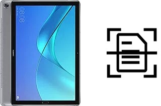 Digitalize documentos em um Huawei MediaPad M5 10 (Pro)