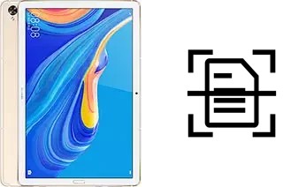 Digitalize documentos em um Huawei MediaPad M6 10.8