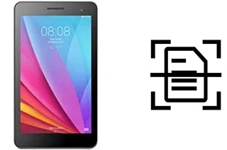Digitalize documentos em um Huawei MediaPad T1 7.0