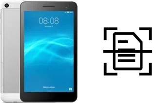 Digitalize documentos em um Huawei MediaPad T2 7.0