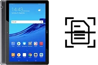 Digitalize documentos em um Huawei MediaPad T5