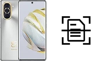 Digitalize documentos em um Huawei nova 10