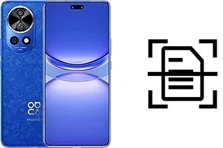 Digitalize documentos em um Huawei nova 12 Pro