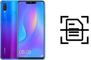 Digitalize documentos em um Huawei nova 3i