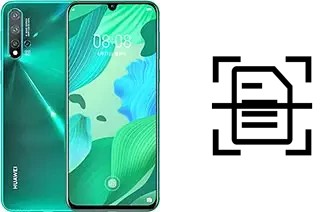 Digitalize documentos em um Huawei nova 5