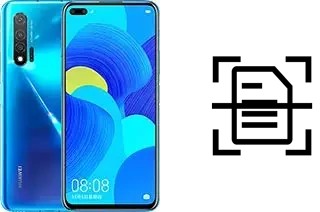 Digitalize documentos em um Huawei nova 6 5G