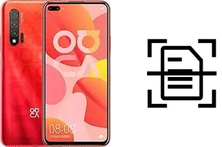 Digitalize documentos em um Huawei nova 6