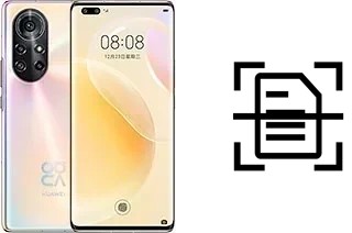 Digitalize documentos em um Huawei nova 8 Pro 4G