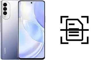 Digitalize documentos em um Huawei nova 8 SE Youth