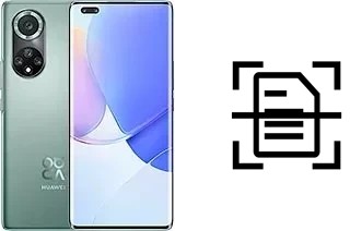 Digitalize documentos em um Huawei nova 9 Pro