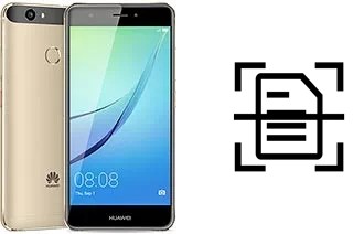 Digitalize documentos em um Huawei nova