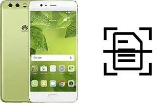 Digitalize documentos em um Huawei P10