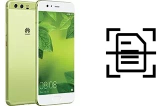 Digitalize documentos em um Huawei P10 Plus