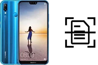 Digitalize documentos em um Huawei P20 lite