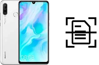 Digitalize documentos em um Huawei P30 lite