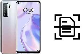 Digitalize documentos em um Huawei P40 lite 5G