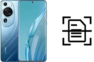 Digitalize documentos em um Huawei P60 Art