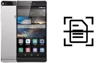 Digitalize documentos em um Huawei P8