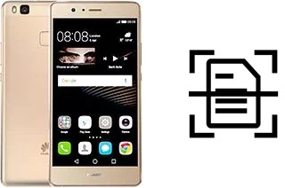 Digitalize documentos em um Huawei P9 lite