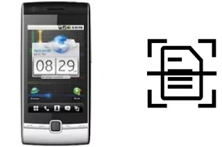 Digitalize documentos em um Huawei U8500 IDEOS X2
