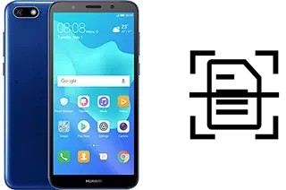 Digitalize documentos em um Huawei Y5 lite (2018)