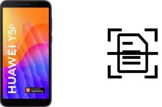 Digitalize documentos em um Huawei Y5p