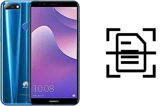 Digitalize documentos em um Huawei Y7 Prime (2018)