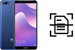 Digitalize documentos em um Huawei Y7 Pro (2018)