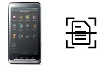 Digitalize documentos em um i-mobile i858