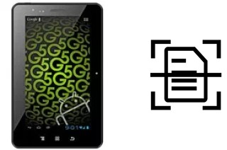 Digitalize documentos em um Icemobile G5