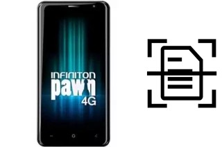 Digitalize documentos em um Infiniton Pawn 4G