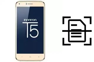 Digitalize documentos em um Infiniton T5