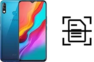 Digitalize documentos em um Infinix Hot 8 Lite