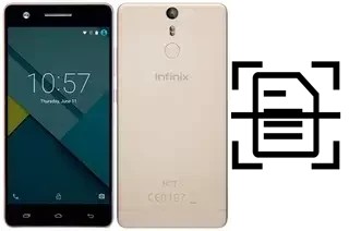 Digitalize documentos em um Infinix Hot S