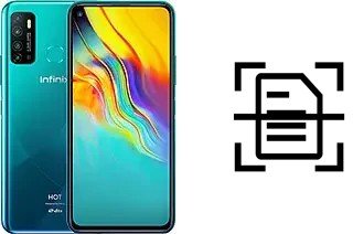 Digitalize documentos em um Infinix Hot 9