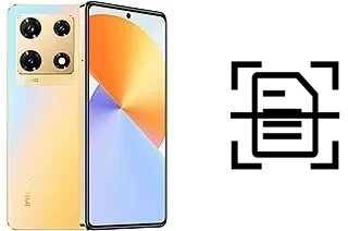 Digitalize documentos em um Infinix Note 30 Pro
