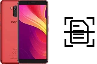 Digitalize documentos em um Infinix Note 5 Stylus