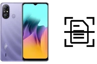 Digitalize documentos em um itel A58 Pro