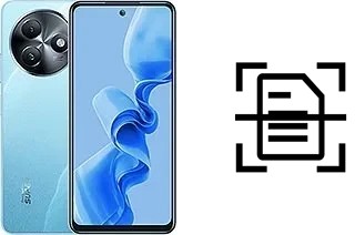 Digitalize documentos em um itel itel S24