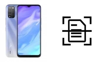 Digitalize documentos em um itel Vision 1Pro