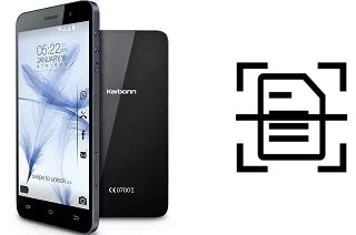 Digitalize documentos em um Karbonn Titanium Mach Two S360