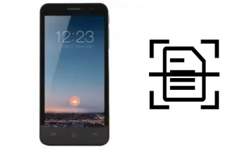 Digitalize documentos em um KingCom Android 451Q
