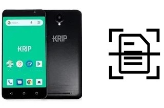 Digitalize documentos em um Krip K5